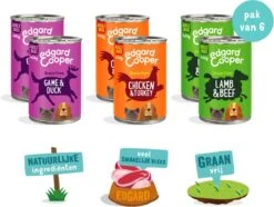 Edgard & Cooper Hondenvoer Multipack Kip - Wild - Lam 6 X 400 Gr 23 Edgard & Cooper Hondenvoer Multipack Kip - Wild - Lam 6 X 400 Gr -Merkloos Winkel 1200x902 2