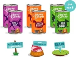 Edgard & Cooper Hondenvoer Multipack Kip - Wild - Lam 6 X 400 Gr 16 Edgard & Cooper Hondenvoer Multipack Kip - Wild - Lam 6 X 400 Gr -Merkloos Winkel 1200x903 3