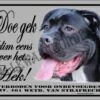 Merkloos Cane Corso 122 Waakbord Doe Gek - 15 X 20 Cm -Merkloos Winkel 1200x905 1