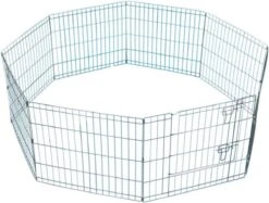 Topmast Puppyren Uitvouwbaar - Blauw - 560 Cm Omtrek - 60 Cm Hoog - Opvouwbaar - XL Hondenren - Voor Binnen -Merkloos Winkel 1200x907 1