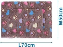 Nobleza Benchkussen - Dierenkussen - Hondenkussen - Kattenkussen - Benchmat - Dierenmat - Hondenmat - Kattenmat - Bruin - Maat S -Merkloos Winkel 1200x910 3