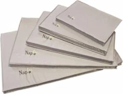 NapZZZ Benchkussen Grijs XL: 105x68x5 Cm