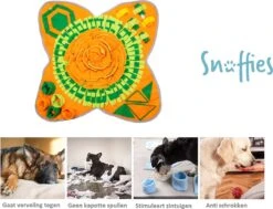 SNUFFIES® Snuffelmat Belle 60x50cm – Snuffelmat – Snuffelmatten - Honden Speelgoed - Honden Speelgoed Intelligentie - Snuffelmat Hond - Snuffelmatten – Hersenwerk – Honden Speeltjes – Puppy - Puppy Speelgoed - Honden Denkspelletjes -Merkloos Winkel 1200x918 2