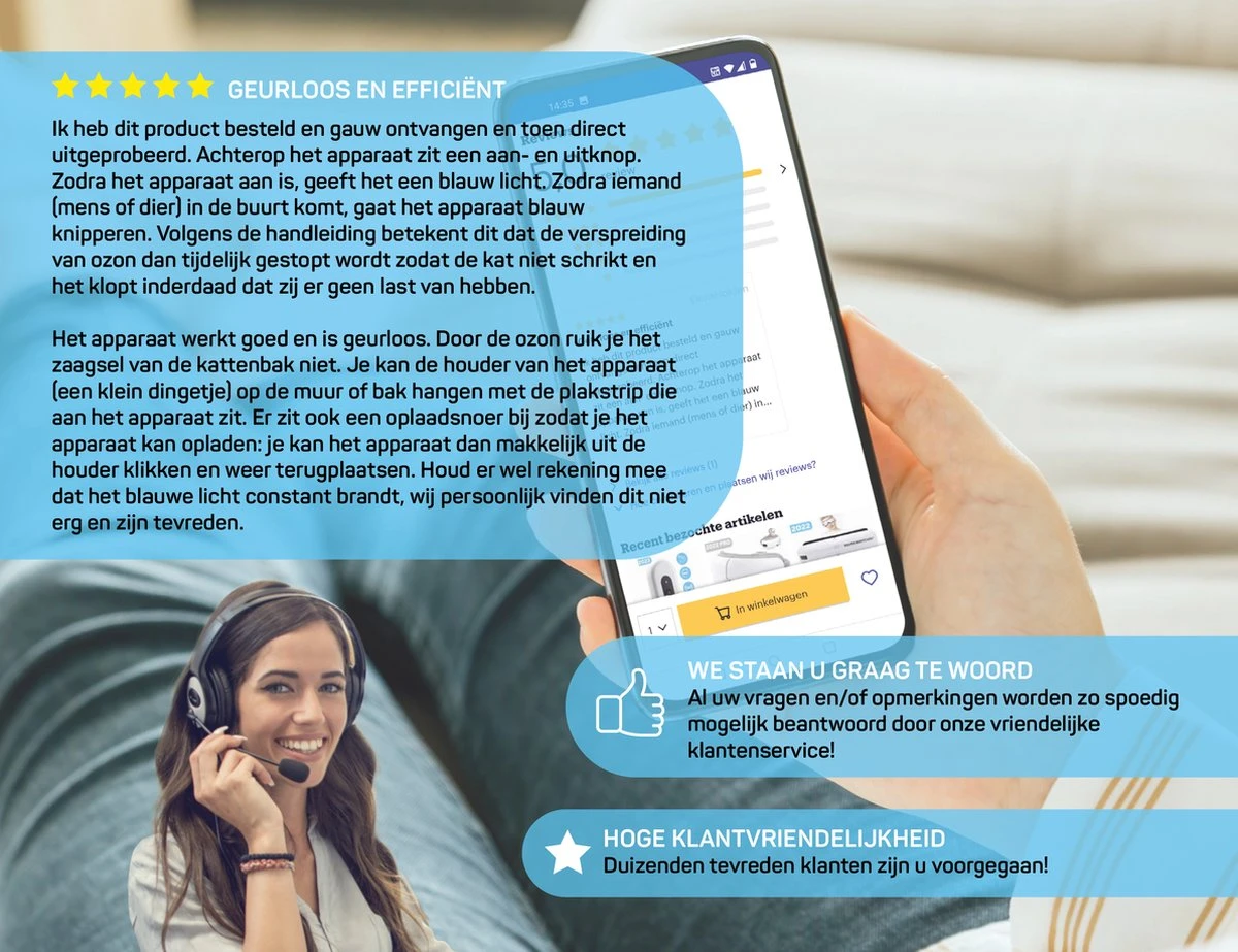 Vulpes Pets® Kattenbak Geurverdrijver PRO - Ozon En Negatieve Ionen Functie - Infraroodsensor - Oplaadbaar - Geurverwijderaar - Air Eliminator - Wit 13 Vulpes Pets® Kattenbak Geurverdrijver PRO - Ozon En Negatieve Ionen Functie - Infraroodsensor - Oplaadbaar - Geurverwijderaar - Air Eliminator - Wit - Afbeelding 11