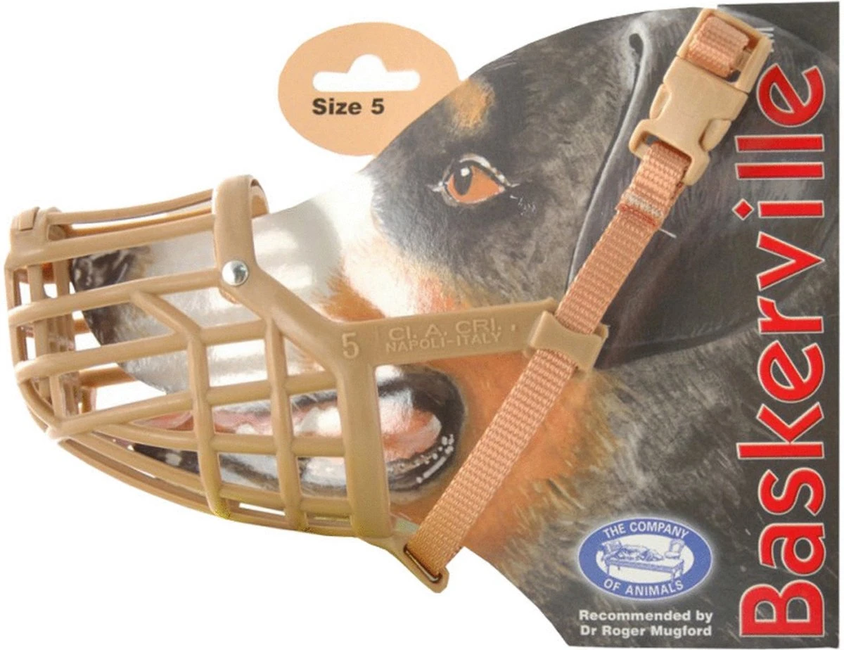 Baskerville Classic Muzzle Muilkorf - Maat 5 3 Baskerville Classic Muzzle Muilkorf - Maat 5