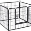 ACAZA Hondenren In 4 Panelen - Hondenkennel - Met Deur - 60 Cm Hoog - Zwart 1 ACAZA Hondenren In 4 Panelen - Hondenkennel - Met Deur - 60 Cm Hoog - Zwart -Merkloos Winkel 1200x928 4