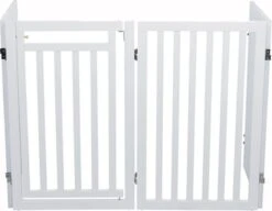 Trixie Hondenhek Met Deur Wit - 60-160 X 81 CM -Merkloos Winkel 1200x931 2