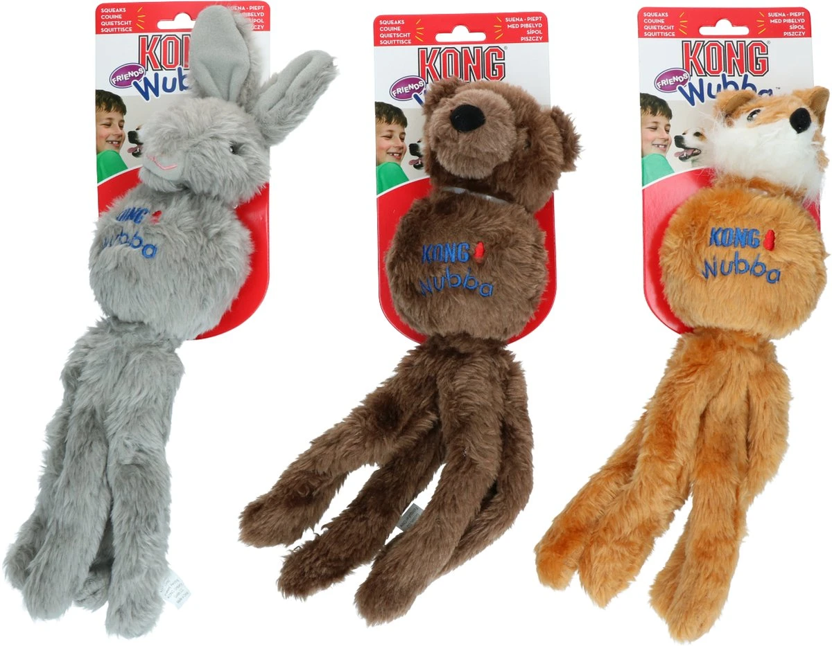 Kong Wubba Friend - Hondenspeelgoed - Assorti - M - 24,4 X 12,7 X 8,4 Cm 15 Kong Wubba Friend - Hondenspeelgoed - Assorti - M - 24,4 X 12,7 X 8,4 Cm - Afbeelding 13