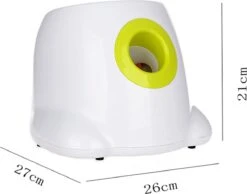 LARMA Automatische Ballenwerper Hond - Ballenschieter Hond - Hondenspeelgoed - Honden Speelgoed Intelligentie - Inclusief 3 Tennisballen -Merkloos Winkel 1200x941