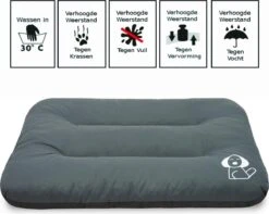 Hondenkussen XL - Donkergrijs - 60 X 90 X 12 -Merkloos Winkel 1200x959 1