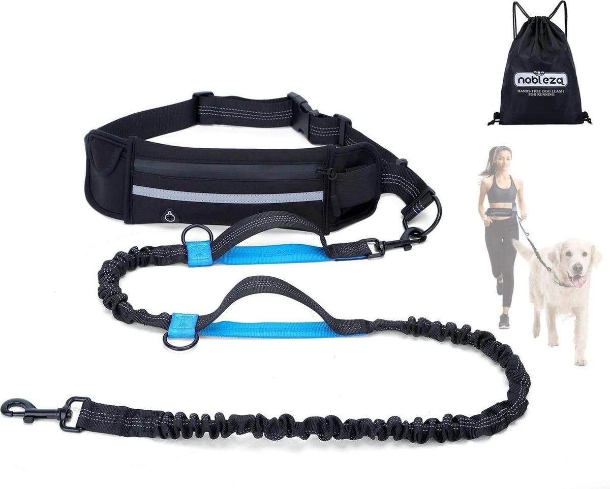 Nobleza Jogging Heupgordel Met Hondenriem 42UOY - Looplijn Met Heupriem Voor Honden 3 Nobleza Jogging Heupgordel Met Hondenriem 42UOY - Looplijn Met Heupriem Voor Honden
