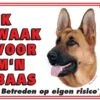 Waakbord 08 Duitse Herder 20x25cm 1 Waakbord 08 Duitse Herder 20x25cm -Merkloos Winkel 1200x972 4