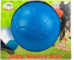 Jolly Pets Jolly Soccer Ball – Hondenspeelgoed – Apporteerspeelgoed– Jollyflex Stevig Kunststof – Drijvend Hondenspeeltje – Ø15cm – Licht Blauw -Merkloos Winkel 1200x979 2