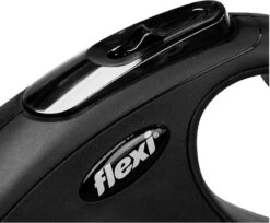 Flexi Rollijn Met Koord - Medium - Zwart - 8 Meter -Merkloos Winkel 1200x989