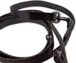 Multifunctionele Hondenriem - 220cm - Volledig Zwart - Leren Hondenriem - 100% Volnerfleer - Hondenriem Leer -Merkloos Winkel 1200x994 3