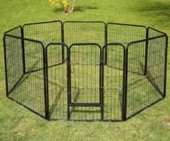 Merkloos Topmast Premium Puppyren - 80 Cm Hoog - 640 Cm Omtrek - Hondenren - Hondenhok - Antraciet 14 Merkloos Topmast Premium Puppyren - 80 Cm Hoog - 640 Cm Omtrek - Hondenren - Hondenhok - Antraciet -Merkloos Winkel 1200x995 10