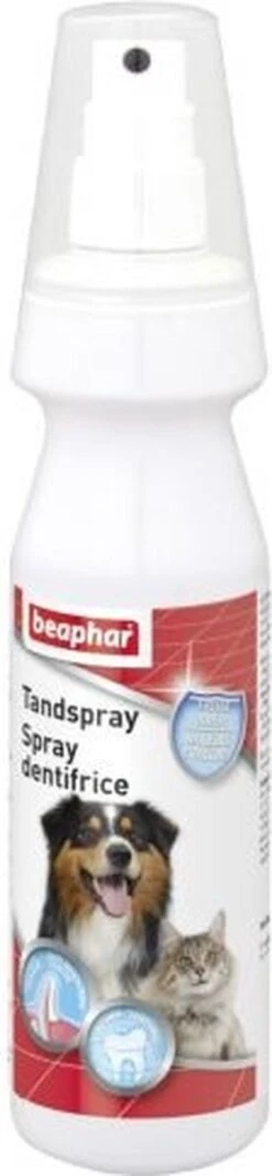 Beaphar Tandspray 150 Ml -Merkloos Winkel 278x1200 1