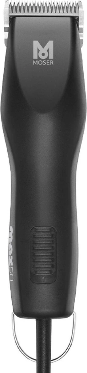 Hondentondeuse Moser Max 50 Zwart 1 Speed 4 Hondentondeuse Moser Max 50 Zwart 1 Speed - Afbeelding 2