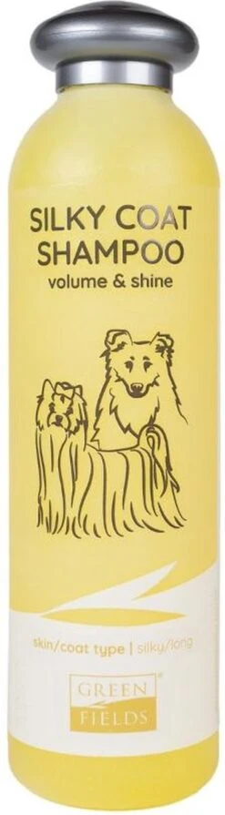 Greenfields Hondenshampoo Voor Langharige Vacht - Zorgt Voor Een Zijdezachte Glanzende Vacht - Inhoud 270 Ml - Hondenshampoo Langharige Vacht -Merkloos Winkel 331x1200