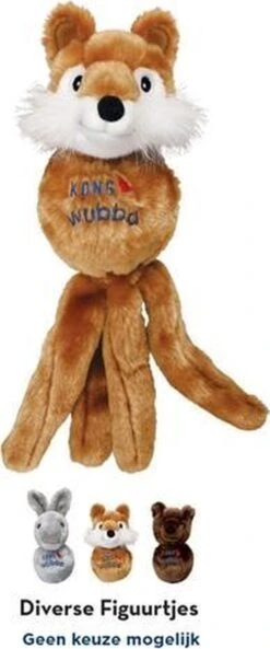 Kong Wubba Friend -Merkloos Winkel 500x1200