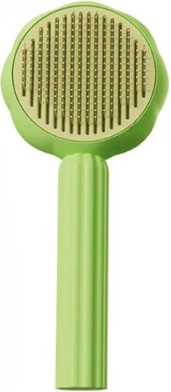 QT Petshop - Haarverwijderaar Voor Huisdieren - Groene Kattenborstel - Furminator Hondenborstel - Anti-Klit - Diervriendelijk - Dierenverzorging