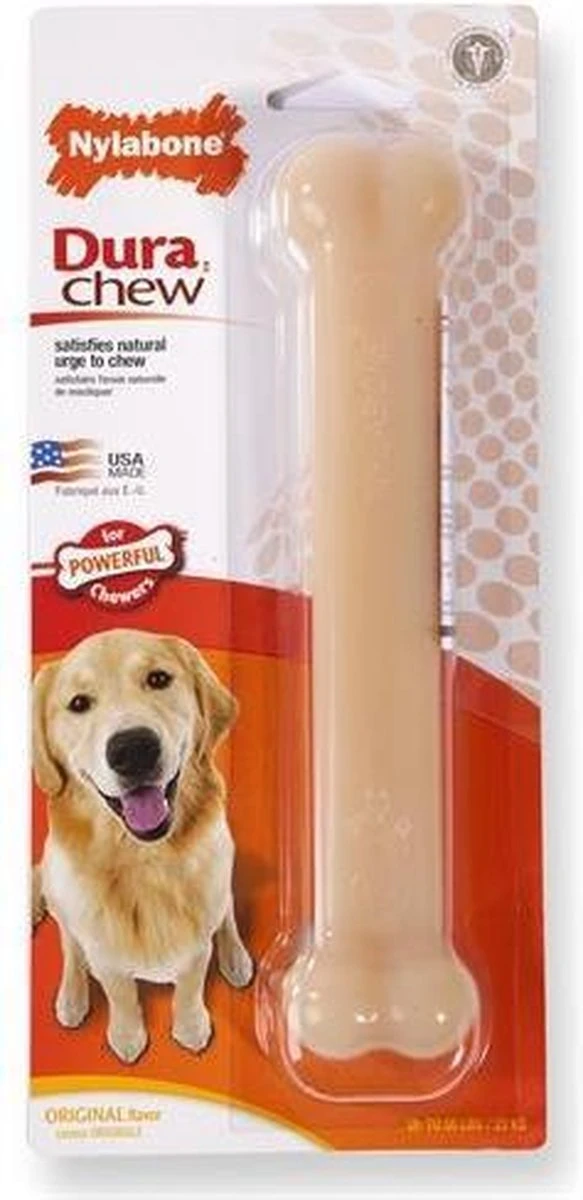Nylabone Harde Bijters Kluif - Ham - Voor Honden Tot 15 Kg 6 Nylabone Harde Bijters Kluif - Ham - Voor Honden Tot 15 Kg - Afbeelding 4