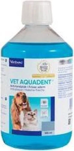 Virbac Vet Aquadent Mondwater - 500 Ml 10 Virbac Vet Aquadent Mondwater - 500 Ml -Merkloos Winkel 589x1200 3