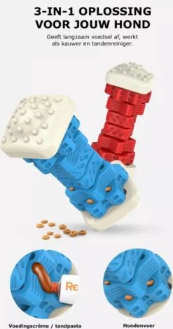 3-in-1 Hondenkauwbot - Gebitsverzorging - IQ Training - Voedsel Afgifte Functie - Geometrisch Ontwerp - Duurzaam & Milieuvriendelijk - Kauwbot - Honden - Hondenbot - Rood 14 3-in-1 Hondenkauwbot - Gebitsverzorging - IQ Training - Voedsel Afgifte Functie - Geometrisch Ontwerp - Duurzaam & Milieuvriendelijk - Kauwbot - Honden - Hondenbot - Rood -Merkloos Winkel 631x1200