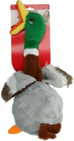 Kong Shakers Honkers Duck - Hondenspeelgoed - Grijs Bruin Groen Large -Merkloos Winkel 636x1200