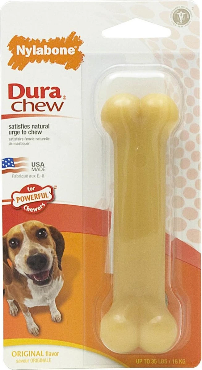 Nylabone Harde Bijters Kluif - Ham - Voor Honden Tot 15 Kg 10 Nylabone Harde Bijters Kluif - Ham - Voor Honden Tot 15 Kg - Afbeelding 8