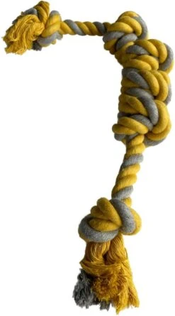 BoDutch Flostouw Hond - Hondenspeelgoed - Trektouw Hond - Hondentouw - Flostouw Hond - 60 Cm - Apporteerspeelgoed - Geel/Grijs 12 BoDutch Flostouw Hond - Hondenspeelgoed - Trektouw Hond - Hondentouw - Flostouw Hond - 60 Cm - Apporteerspeelgoed - Geel/Grijs -Merkloos Winkel 666x1200