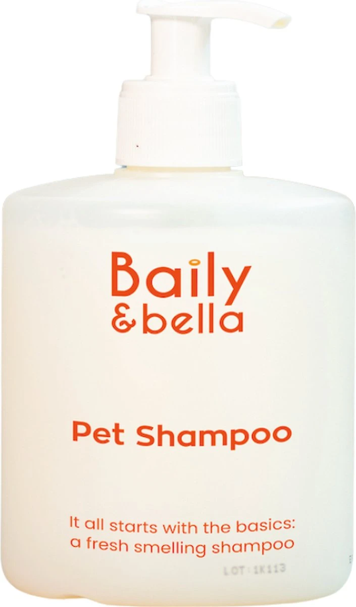 Baily & Bella | Hondenshampoo | Gevoelige Huid | Organisch En Biologisch | Witte Wacht En Puppy | 500ml 3 Baily & Bella | Hondenshampoo | Gevoelige Huid | Organisch En Biologisch | Witte Wacht En Puppy | 500ml