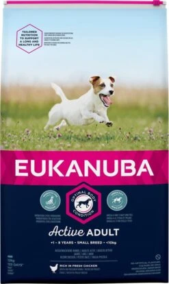 EUKANUBA Dog Adult - Small Breed Hondenvoer Smaak: Kip - 12 Kg -Merkloos Winkel 716x1200