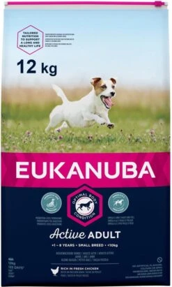 EUKANUBA Dog Adult - Small Breed Hondenvoer Smaak: Kip - 12 Kg -Merkloos Winkel 722x1200 2