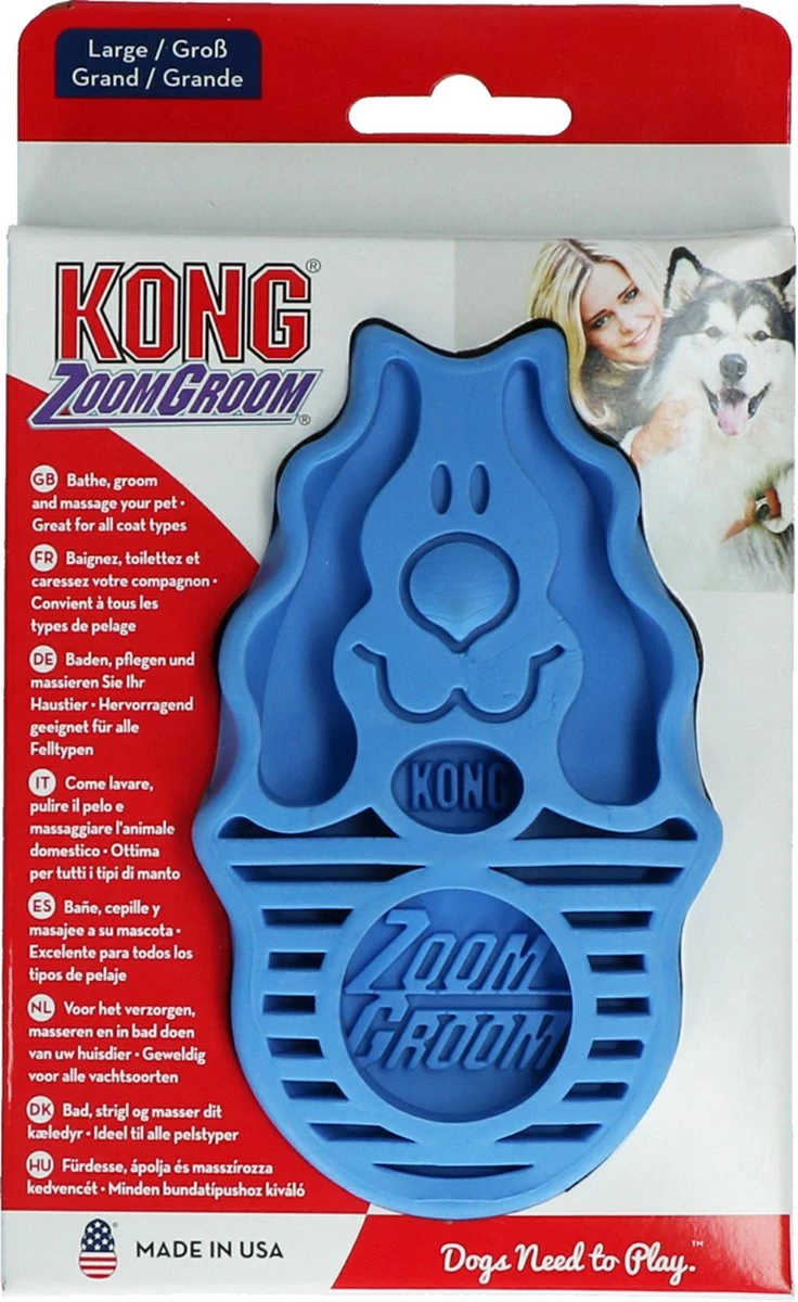 Kong Zoom Groom Hond 10 Kong Zoom Groom Hond - Afbeelding 8
