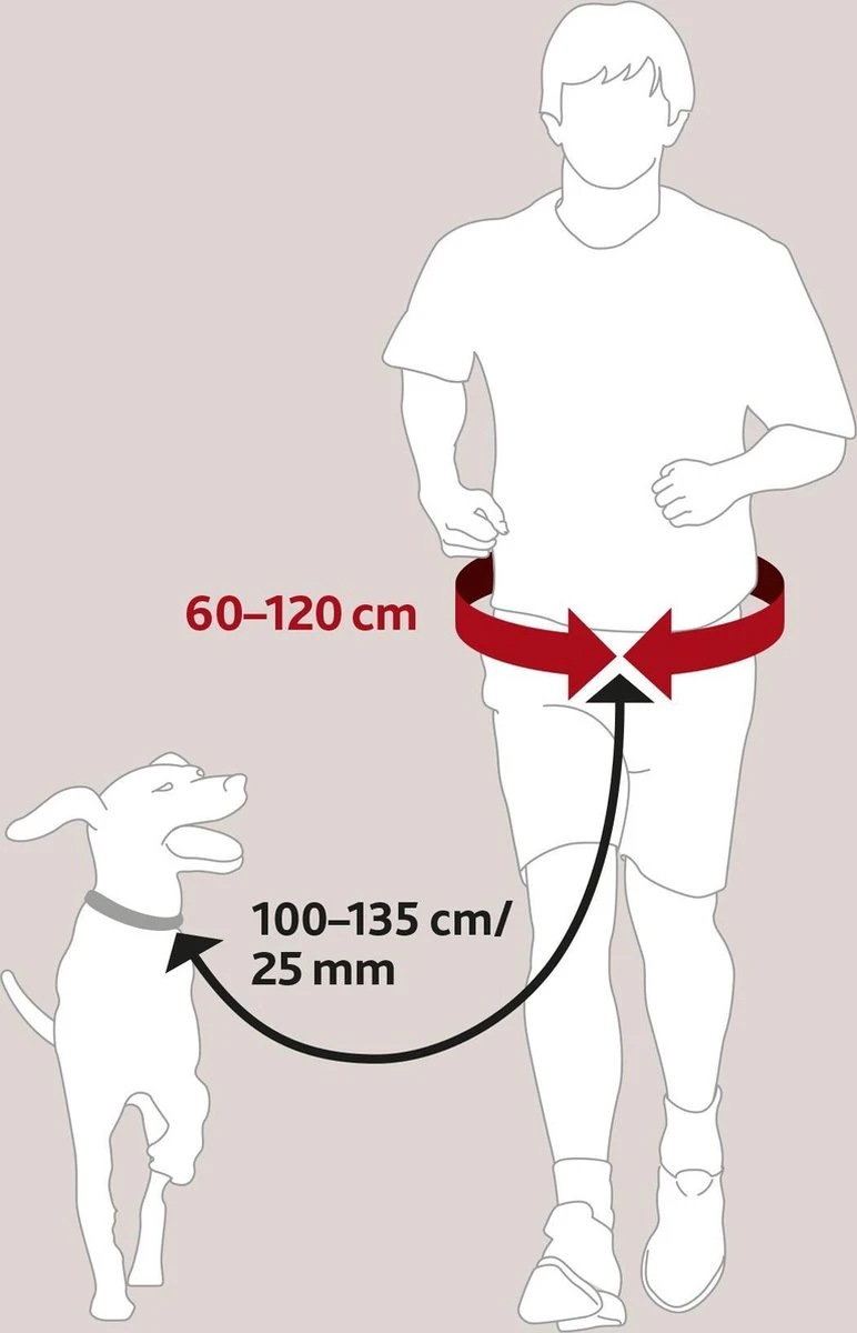 Trixie Heupriem Met Jogginglijn Zwart - RIEM 60-120 CM LIJN 100-135 CM 10 Trixie Heupriem Met Jogginglijn Zwart - RIEM 60-120 CM LIJN 100-135 CM - Afbeelding 8