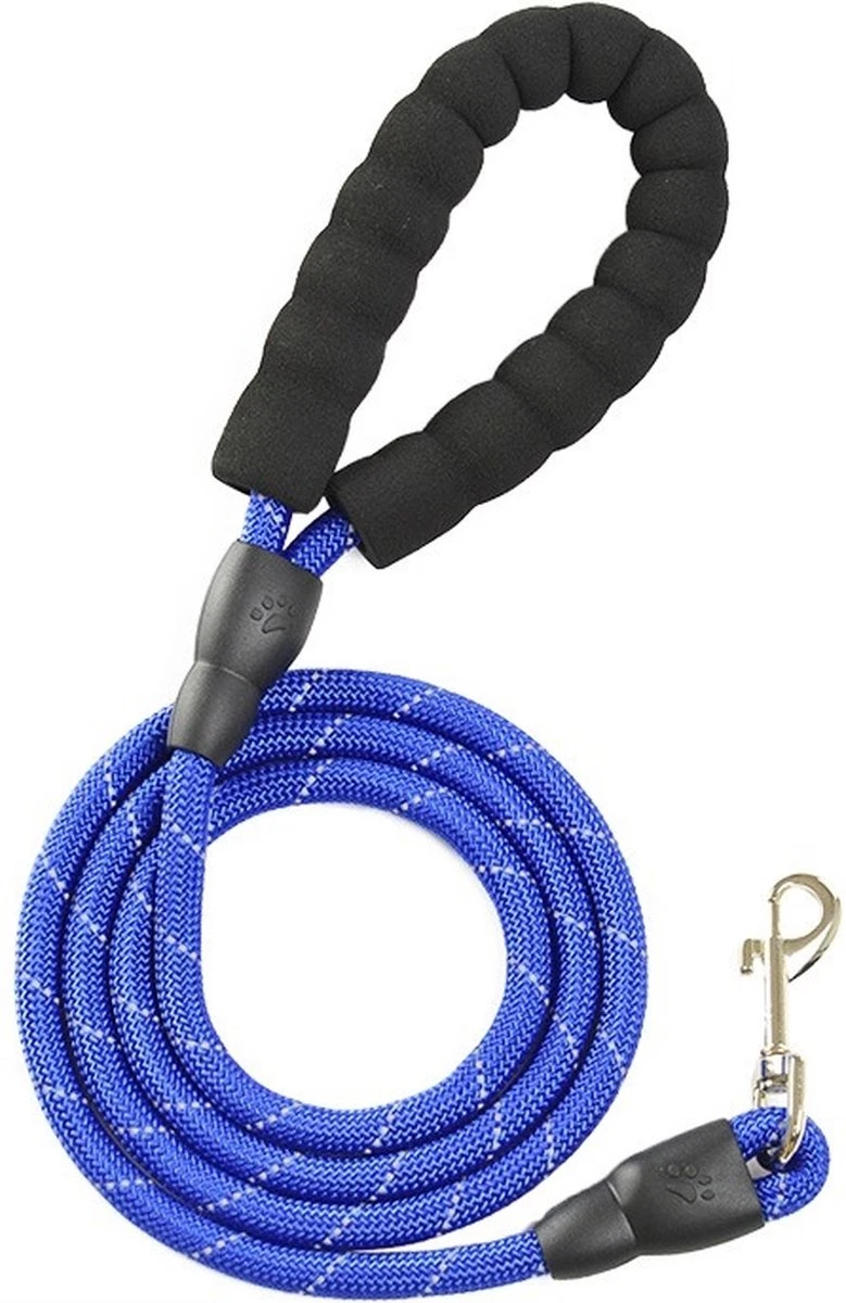 Hondenriem 300cm 3 Meter Extra Sterk Blauw Hond Riem 3 Hondenriem 300cm 3 Meter Extra Sterk Blauw Hond Riem