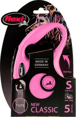 Flexi New Classic Tape - Hondenriem - Roze - S - 5 M -Merkloos Winkel 783x1200 2