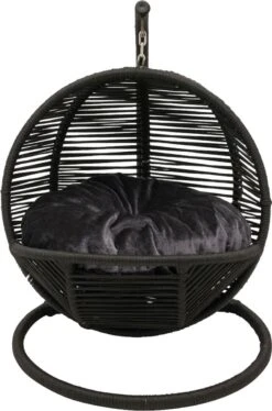 Merkloos Mini Hangstoel Swing Simba Kat / Hond Zwart | Grijze Kussen 5 Merkloos Mini Hangstoel Swing Simba Kat / Hond Zwart | Grijze Kussen -Merkloos Winkel 792x1200 1