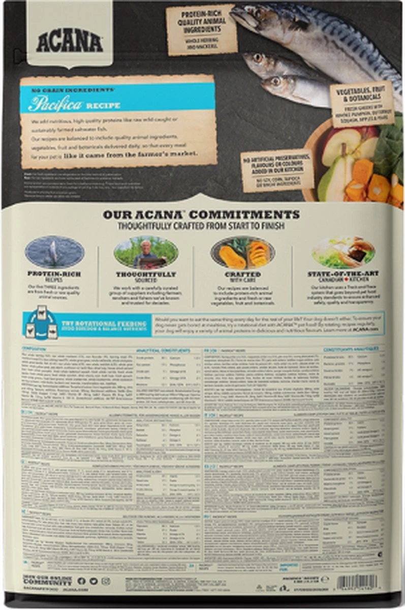 Acana Hondenvoer Highest Protein Pacifica 11,4 Kg 22 Acana Hondenvoer Highest Protein Pacifica 11,4 Kg - Afbeelding 20