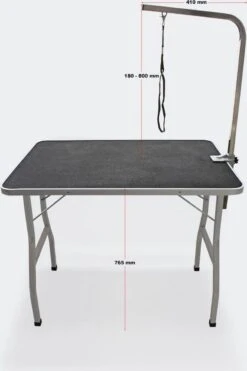Honden Trimtafel Met Enkele Aanlijnoptie, 760 Mm Hoog, Inklapbaar; Kniptafel - Wastafel Met Lus Zwart / Grijs - Verzorgingstafel Voor Huisdieren - Multistrobe 14 Honden Trimtafel Met Enkele Aanlijnoptie, 760 Mm Hoog, Inklapbaar; Kniptafel - Wastafel Met Lus Zwart / Grijs - Verzorgingstafel Voor Huisdieren - Multistrobe -Merkloos Winkel 798x1200
