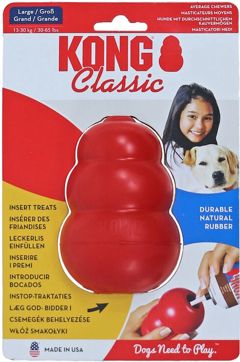 Kong Kauwbot - Hondenspeelgoed - Rood - L 4 Kong Kauwbot - Hondenspeelgoed - Rood - L - Afbeelding 2