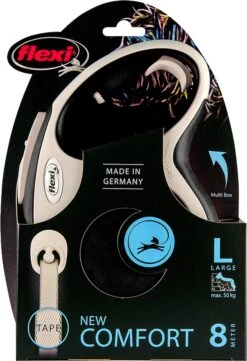 Flexi Rollijn New Comfort Tape L 8 M - Hondenriem - Zwart&Lichtgrijs 22 Flexi Rollijn New Comfort Tape L 8 M - Hondenriem - Zwart&Lichtgrijs -Merkloos Winkel 821x1200