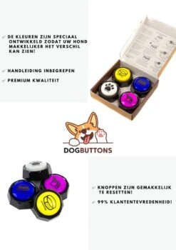 Dogbuttons® – PETIFY PREMIUM Praatknoppen –4 Stuks - Praatknop – Hond – Opneembare Knoppen – Hond Praten – Hondentraining – Praatknoppen – Dog Button – Hondenknop – Huisdier – Honden Speelgoed Intelligentie – Praten Met Hond – Laat Uw Hond Spreken! 12 Dogbuttons® – PETIFY PREMIUM Praatknoppen –4 Stuks - Praatknop – Hond – Opneembare Knoppen – Hond Praten – Hondentraining – Praatknoppen – Dog Button – Hondenknop – Huisdier – Honden Speelgoed Intelligentie – Praten Met Hond – Laat Uw Hond Spreken! -Merkloos Winkel 848x1200