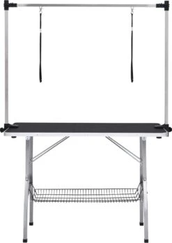 VIDAXL Hondentrimtafel Verstelbaar Met 2 Lussen En Opbergschap 18 VIDAXL Hondentrimtafel Verstelbaar Met 2 Lussen En Opbergschap -Merkloos Winkel 852x1200