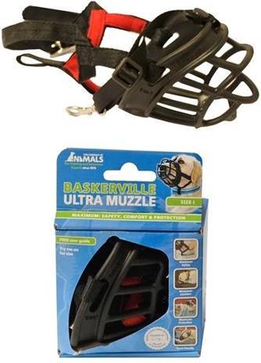 Company Of Animals Baskerville Ultra Muzzle - Muilkorf - Maat 3 (M) - Zwart 13 Company Of Animals Baskerville Ultra Muzzle - Muilkorf - Maat 3 (M) - Zwart - Afbeelding 11