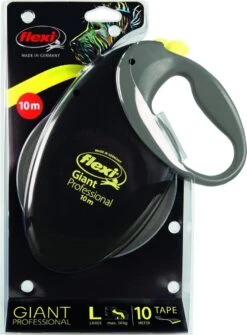 Flexi Giant Tape - Hondenriem - Zwart/Geel - L - 10 M - (<50 Kg) -Merkloos Winkel 884x1200 1