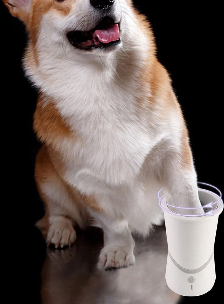 Hondenpoten Reiniger - Wasser - Hond – Pet Paw Washer – Hondenborstel – Honden Borstel - Verzorging 8 Hondenpoten Reiniger - Wasser - Hond – Pet Paw Washer – Hondenborstel – Honden Borstel - Verzorging - Afbeelding 6