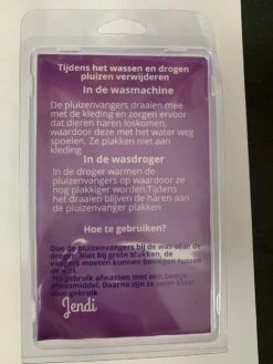 Jendi - Haarverwijderaar Voor Huisdieren - Pluizen Verwijderaar - Makkelijk In Gebruik - Haarverwijderaar Voor Wasmachine - 2 Stuks In 1 Verpakking - Kleur: Groen & Oranje -Merkloos Winkel 900x1200 2