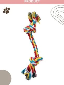 Speeltouw Hond - 3 Stuks - Speelgoed Hond - Flostouw - Hondenspeelgoed - Puppy - Trektouw -Merkloos Winkel 912x1200 1